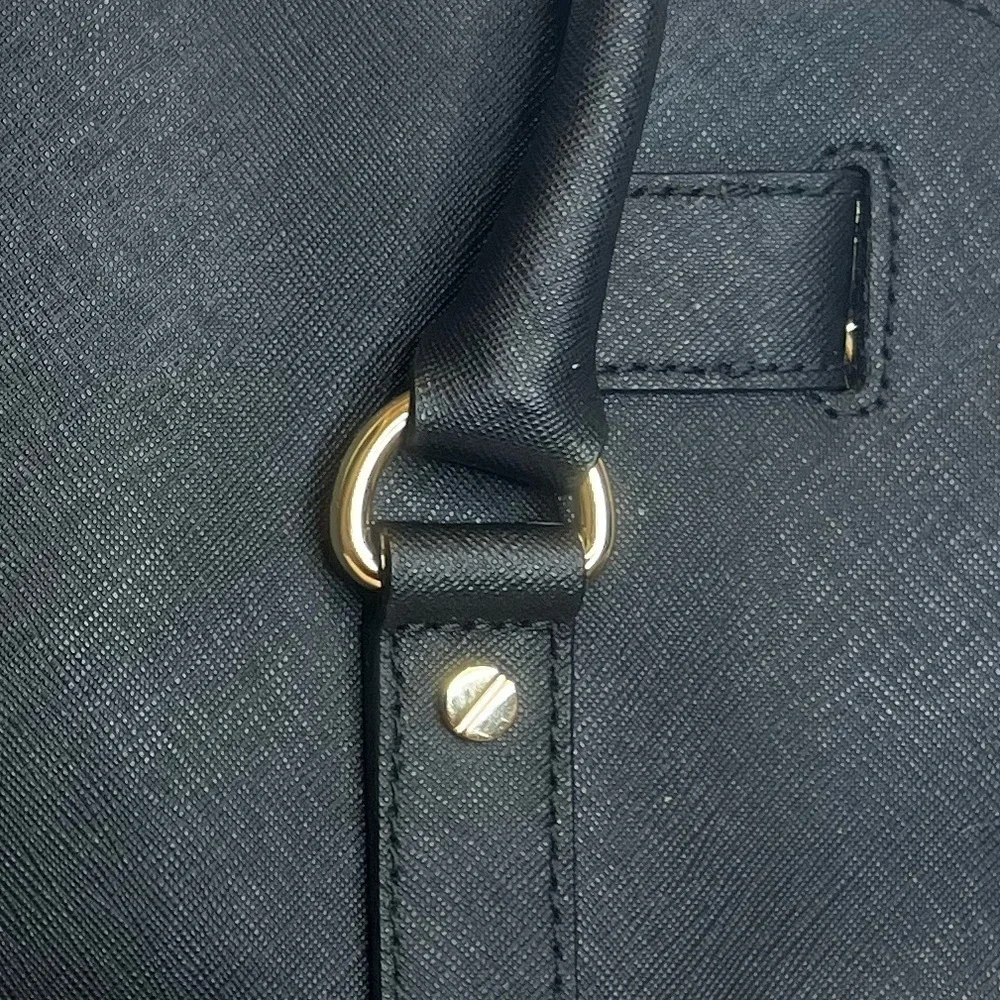 MICHAEL KORS HAMILTON LEATHER SATCHEL - Picture 9 of 15